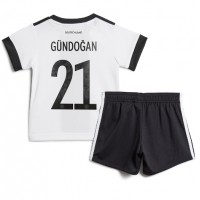 Maglie da calcio Germania Ilkay Gundogan #21 Prima Maglia Bambino Mondiali 2022 Manica Corta (+ Pantaloni corti)